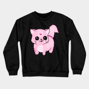 Cute Fluffy cat Crewneck Sweatshirt